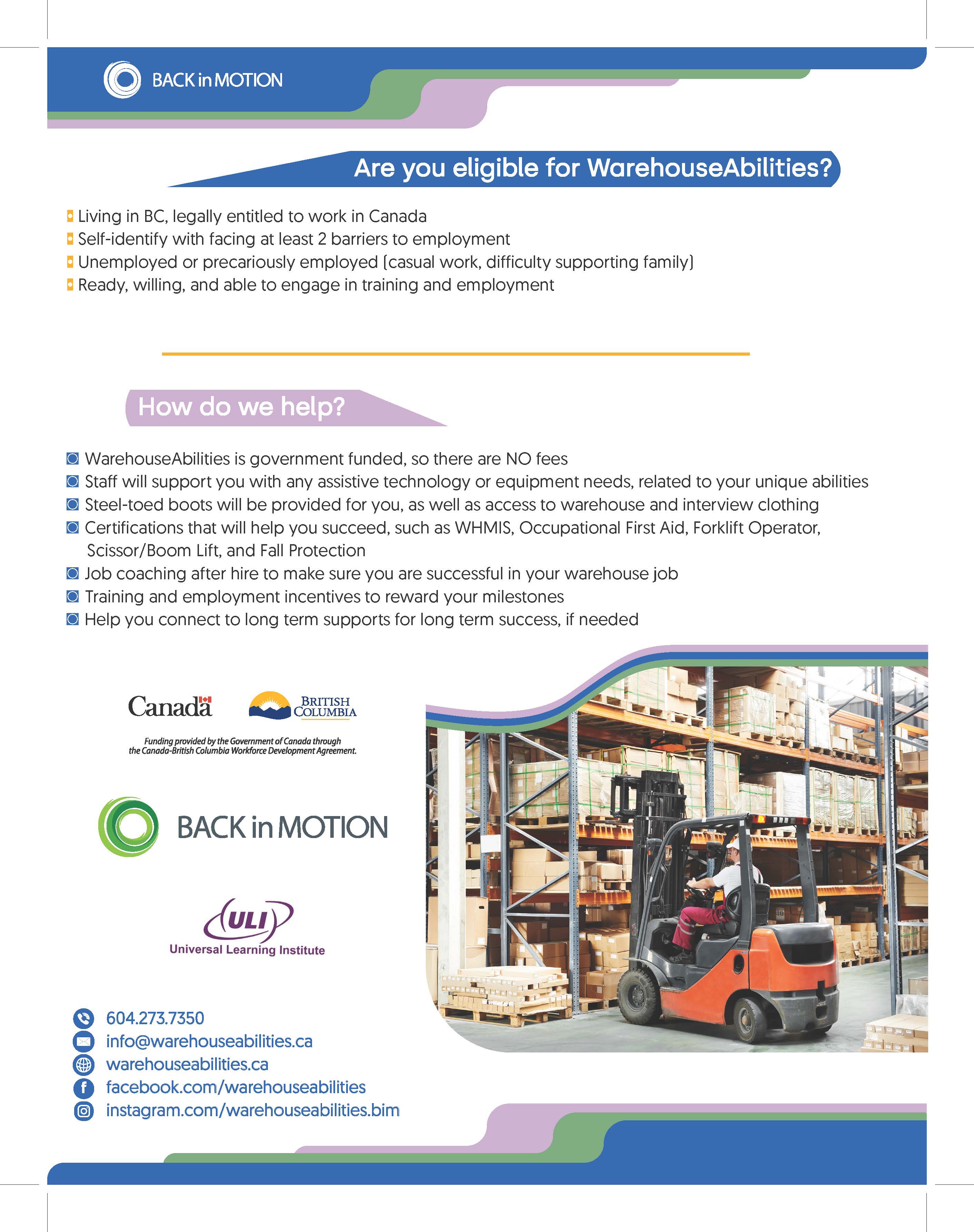 WarehouseAbilities poster page 2